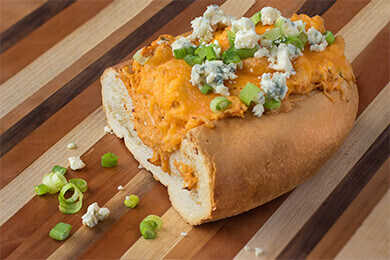 Nick's Picks: Buffalo Chicken Stuffed Bread