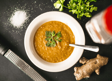 Nick's Picks: Carrot Ginger Coconut Soup