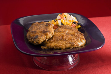 Nick's Picks: Cornbreaded Chicken With Salsa