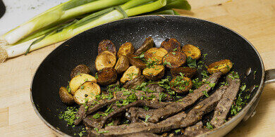 Nick's Picks: Garlic Butter Steak And Potatoes
