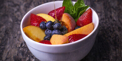 Nick's Picks: Peach Summer Fruit Salad