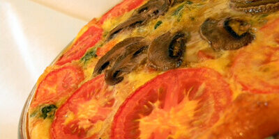 Nick's Picks: Potato Crusted Garden Vegetable Quiche