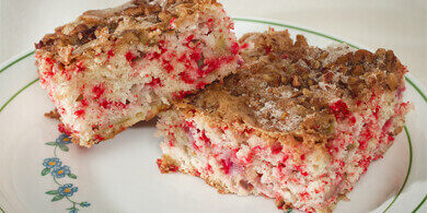 Nicks Picks: Rhubarb Cake