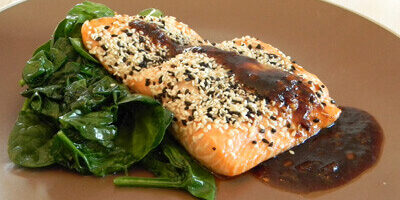 Nick's Picks: Sesame Crusted Salmon