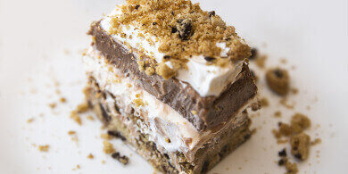 Audreys Desserts First Chocolate Chip Lasagna