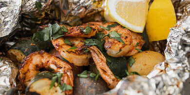 Nicks Picks: Cajun Shrimp Sausage And Veggie Pocket