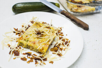 Nicks Picks: Zucchini Bacon Egg Bake