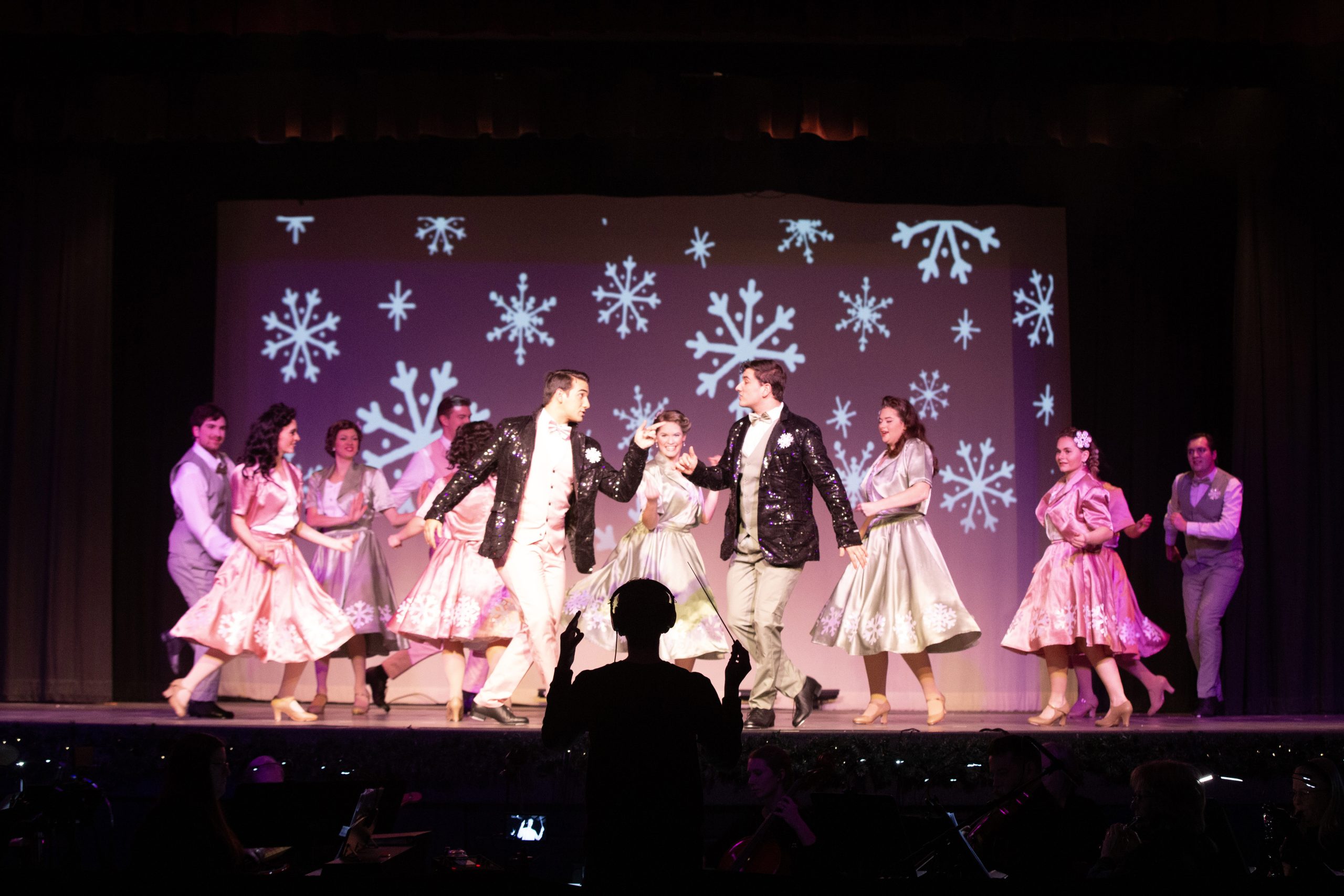 The final number of White Christmas