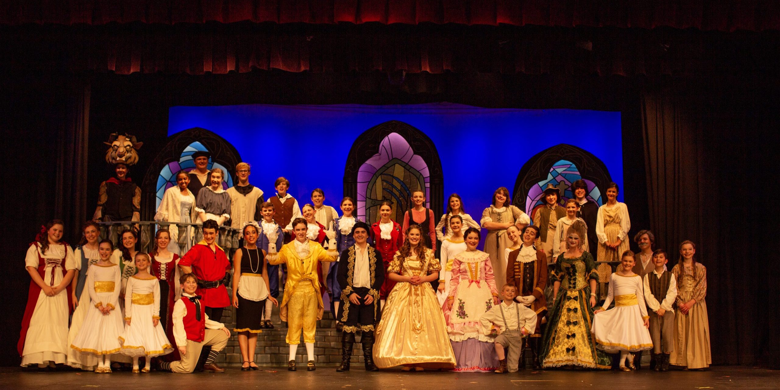 The Cast of Beauty and the Beast Jr