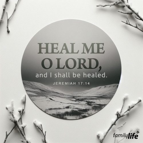Monday, January 29, 2024
Jeremiah 17:14
Heal me, O Lord, and I shall be healed; save me, and I shall be saved, for you are my praise.God hears your prayers, and He has the power to answer them in ways beyond imagination. Jesus told His disciples that if you pray with faith, even the smallest amount, you can move mountains. When you pray, remember whom you’re praying to: the Almighty Lord of Heaven and Earth, yes, but also your Father. He cares about you personally, and delights in answering the prayers of His kids. Pray with faith, believing that our God can do anything, and praise Him for however He chooses to answer.