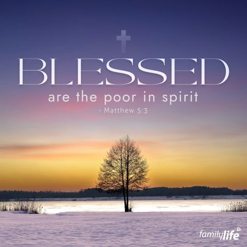 Monday, February 19, 2024
Matthew 5:3
Blessed are the poor in spirit, for theirs is the kingdom of heaven.The “mighty in spirit” think they can make it without God, but the poor in spirit recognize that they aren’t getting anywhere without Him. We all share the same sinful condition, but not everyone looks inwardly to see it. If you’re honest with yourself, you’ll likely see a lot of rottenness when you examine your character, and a lot of sin when you reflect on your past. This should cause all of us a degree of grief and regret, but not despair; Christ promises that the kingdom of heaven belongs to the poor in spirit, because they are the ones who rely on His goodness above their own.