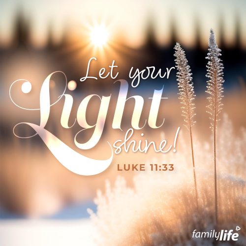 Tuesday, February 27, 2024
Luke 11:33
No one after lighting a lamp puts it in a cellar or under a basket, but on a stand, so that those who enter may see the light.Christ was meek, but not cowardly. He was humble, but He spoke the truth and didn’t back down. He was the Son of God, the brightest light on earth, and it would’ve been a waste for Him not to spread that light in a world that is drowning in darkness. With Christ in Heaven, a piece of the Holy Spirit now lives within all who believe, so that we can be His ambassadors. Until He returns, we have a responsibility not to hide under a “basket” of shame or fear. Instead, stand firm, proud of the God who rescued you from death, and bold enough to tell anyone about Him.