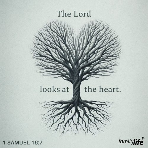 Wednesday, February 28, 2024
1 Samuel 16:7
But the Lord said to Samuel, “Do not look on his appearance or on the height of his stature, because I have rejected him. For the Lord sees not as man sees: man looks on the outward appearance, but the Lord looks on the heart.”Appearance is everything in our culture, especially on social media; but God doesn’t see it that way. When Samuel was searching for the next king of Israel, he encountered more than one impressive young man who looked the part. Yet, the Lord rejected all of them, selecting instead a young shepherd boy named David. He was a man after God’s own heart, and the Lord knew that the stature of the heart mattered more than the stature of the body. You don’t have to put on a face for Him, for the Lord sees not as man sees. Give Christ your heart, acknowledging that you aren’t picture-perfect, but praying in faith that He would forgive you and make you more like Himself.