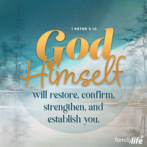 Friday, February 9, 2024
1 Peter 5:10
And after you have suffered a little while, the God of all grace, who has called you to his eternal glory in Christ, will himself restore, confirm, strengthen, and establish you.For those in Christ, suffering is temporary, but heaven is eternal. Jesus never taught that life would be easy following Him, but He did promise that eternal life was worth suffering through anything for. And your suffering isn’t meaningless; God weeps with you when you’re hurting, but for every tear He has a plan. He will use your darkest moments to strengthen you, establish your faith, and show you firsthand the kind of Father He is. You have been called to eternal glory by Christ Himself, and He is on your side. What kind of suffering could outweigh that blessing?