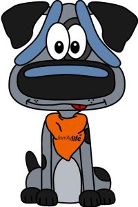 Flin, Fmaily Life's furry mascot
