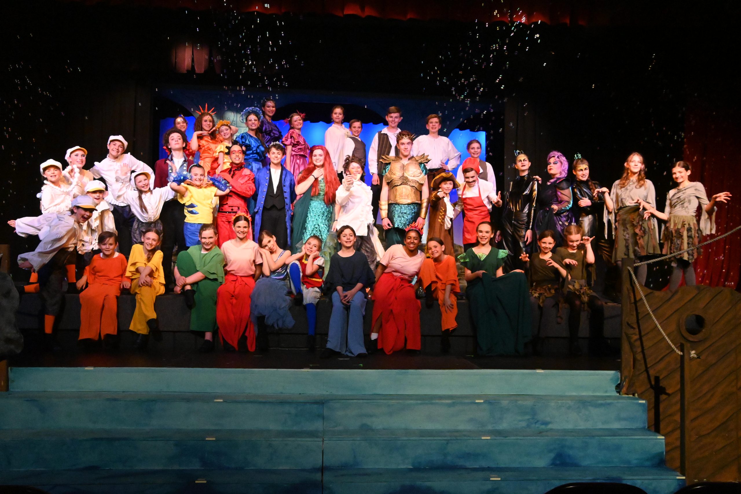 Little Mermaid Jr Cast Photo